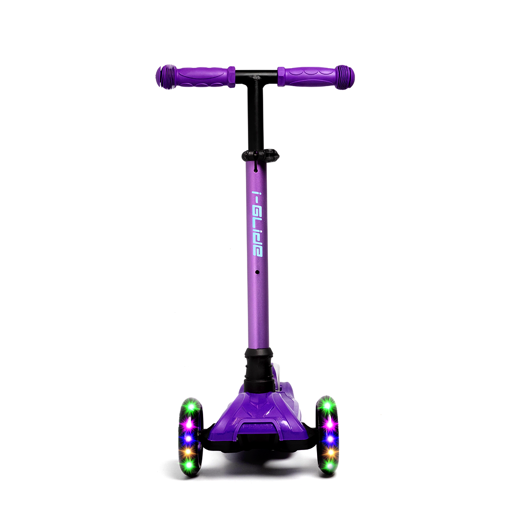 I-GLIDE 3 Wheel Kids Scooter Purple/Blue