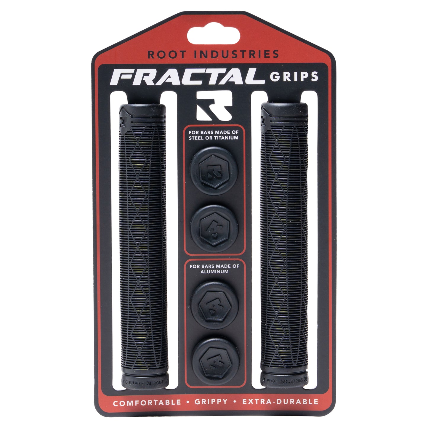 Root Industries FRACTAL Grips - Black