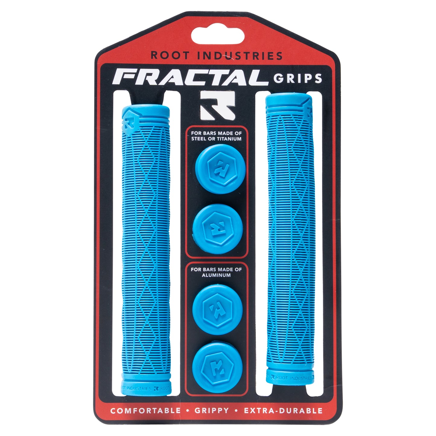 Root Industries FRACTAL Grips - Blue
