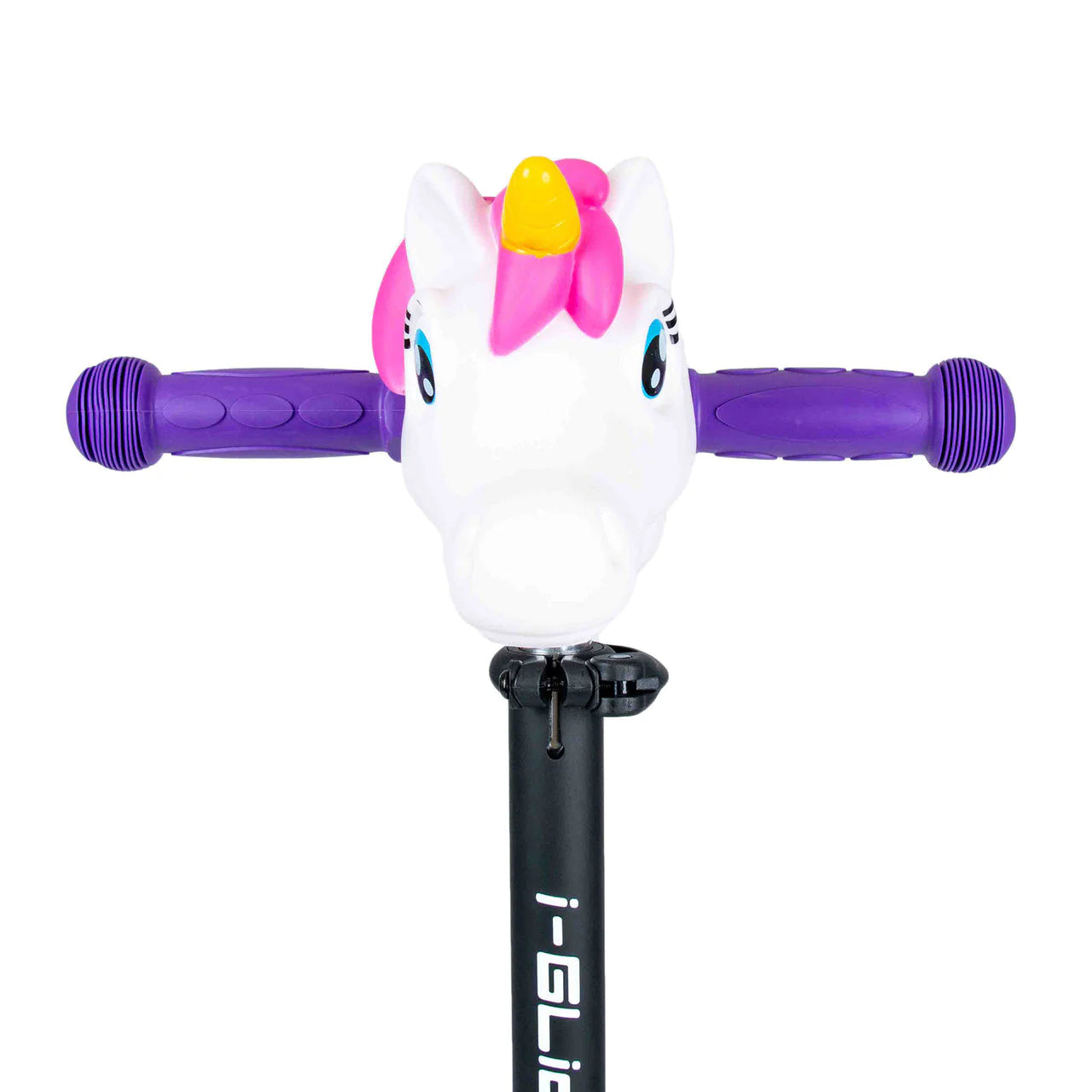I-GLIDE  Scootee Cuteez Unicorn Head White