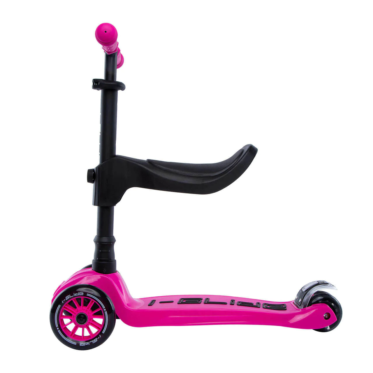 I-GLIDE  Seat for 3 wheels scooter Black