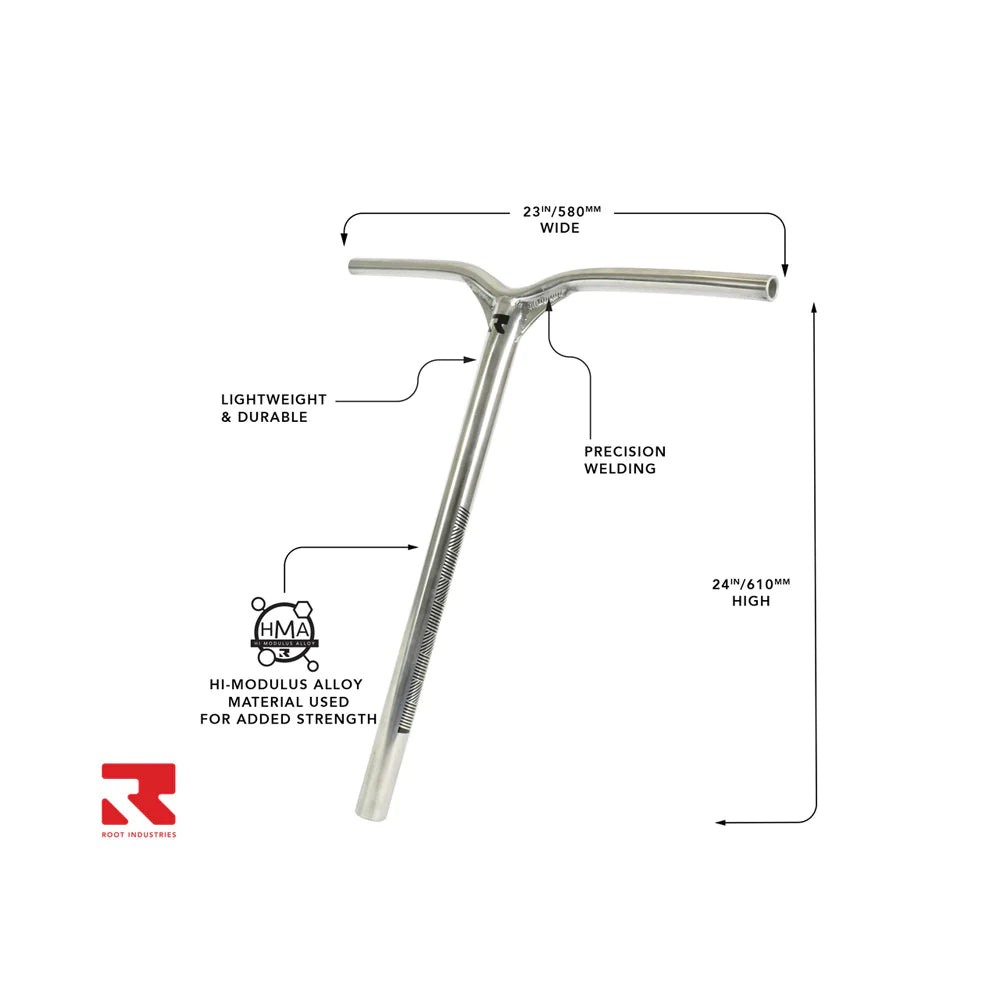 Root Industries INVICTUS HMA 610mm Y-Bar - Mirror