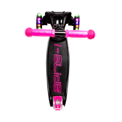 I-GLIDE 3 Wheel Kids Scooter  Black/Pink