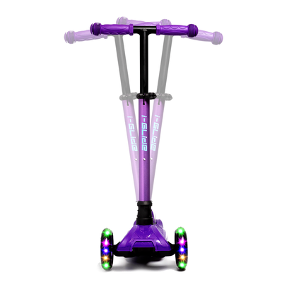 I-GLIDE 3-Wheel Kids Scooter - Purple/Blue