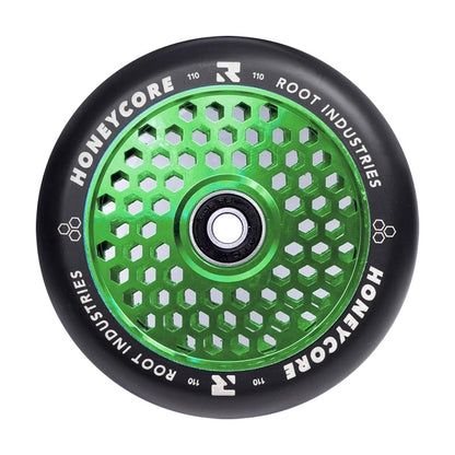 ROOT INDUSTRIES Honeycore Wheels 110mm Black / Green