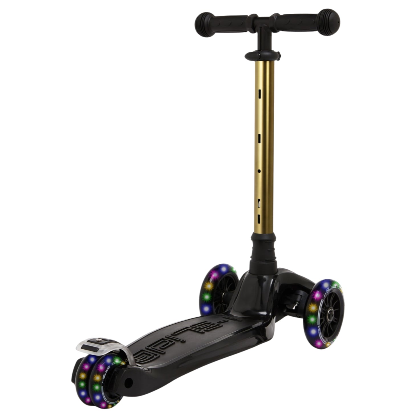 I-GLIDE 3-Wheel Kids Scooter - Limited Edition Black/GoldChrome