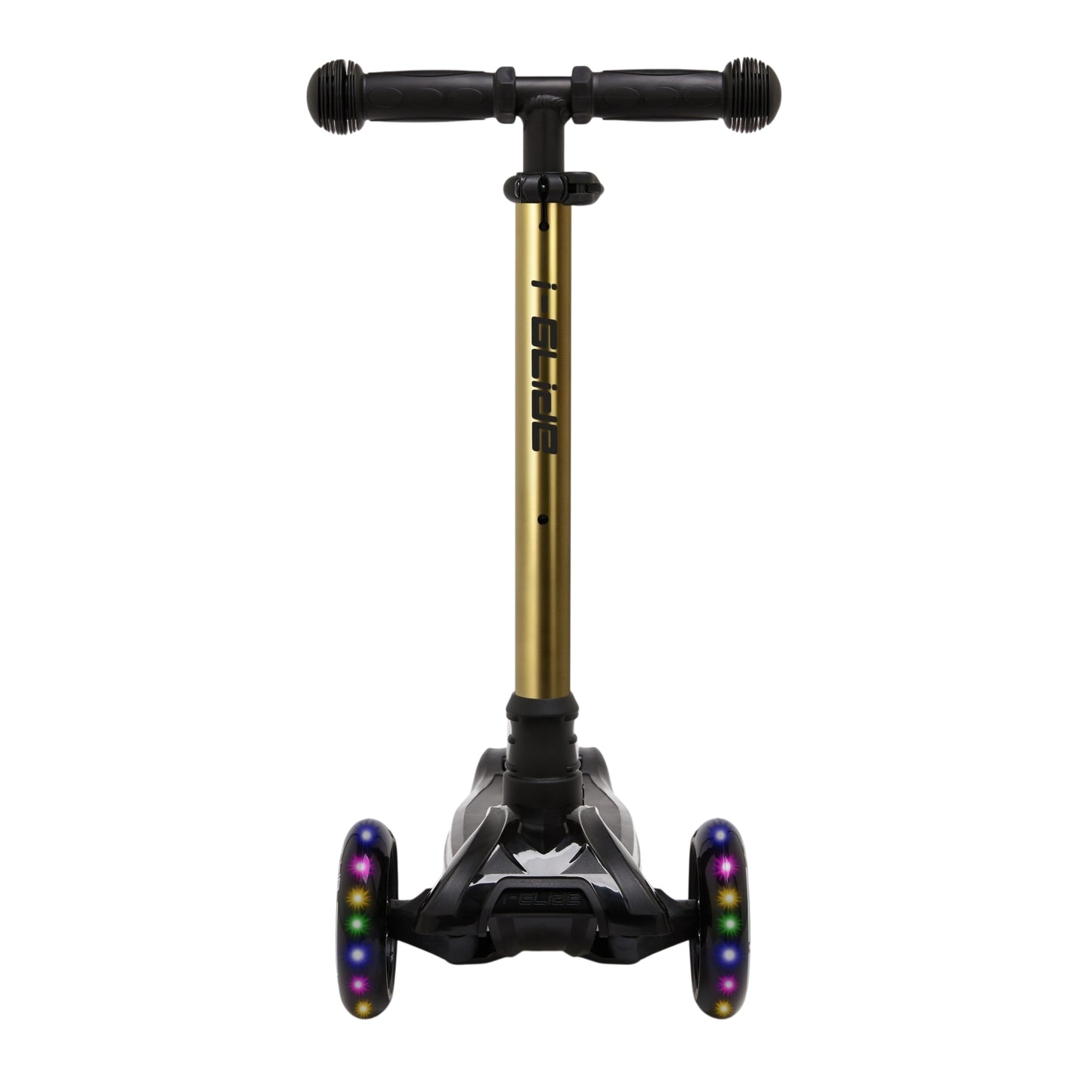 I-GLIDE 3-Wheel Kids Scooter - Limited Edition Black/GoldChrome