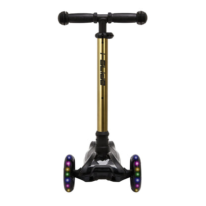 I-GLIDE 3-Wheel Kids Scooter - Limited Edition Black/GoldChrome