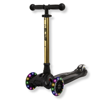 I-GLIDE 3-Wheel Kids Scooter - Limited Edition Black/GoldChrome