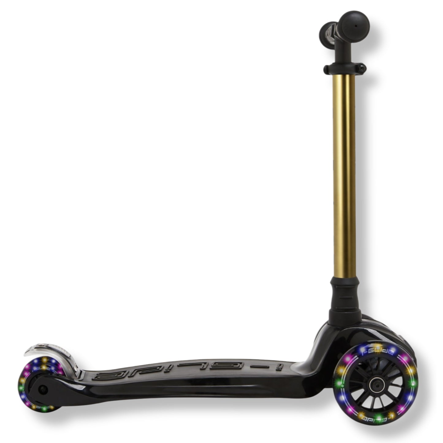 I-GLIDE 3-Wheel Kids Scooter - Limited Edition Black/GoldChrome