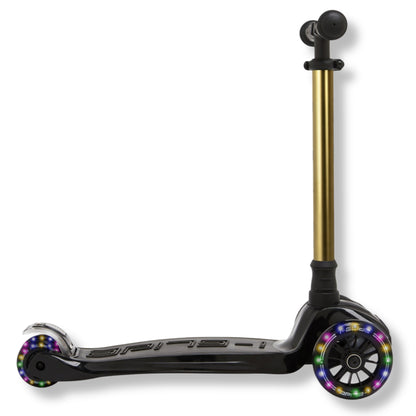 I-GLIDE 3-Wheel Kids Scooter - Limited Edition Black/GoldChrome