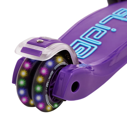 I-GLIDE 3-Wheel Kids Scooter - Limited Edition Purple/NeoChrome
