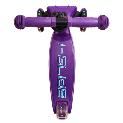 I-GLIDE 3-Wheel Kids Scooter - Limited Edition Purple/NeoChrome