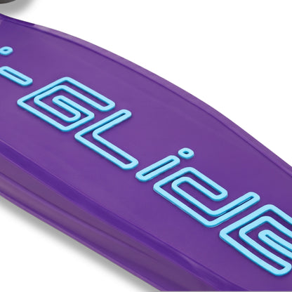 I-GLIDE 3-Wheel Kids Scooter - Limited Edition Purple/NeoChrome