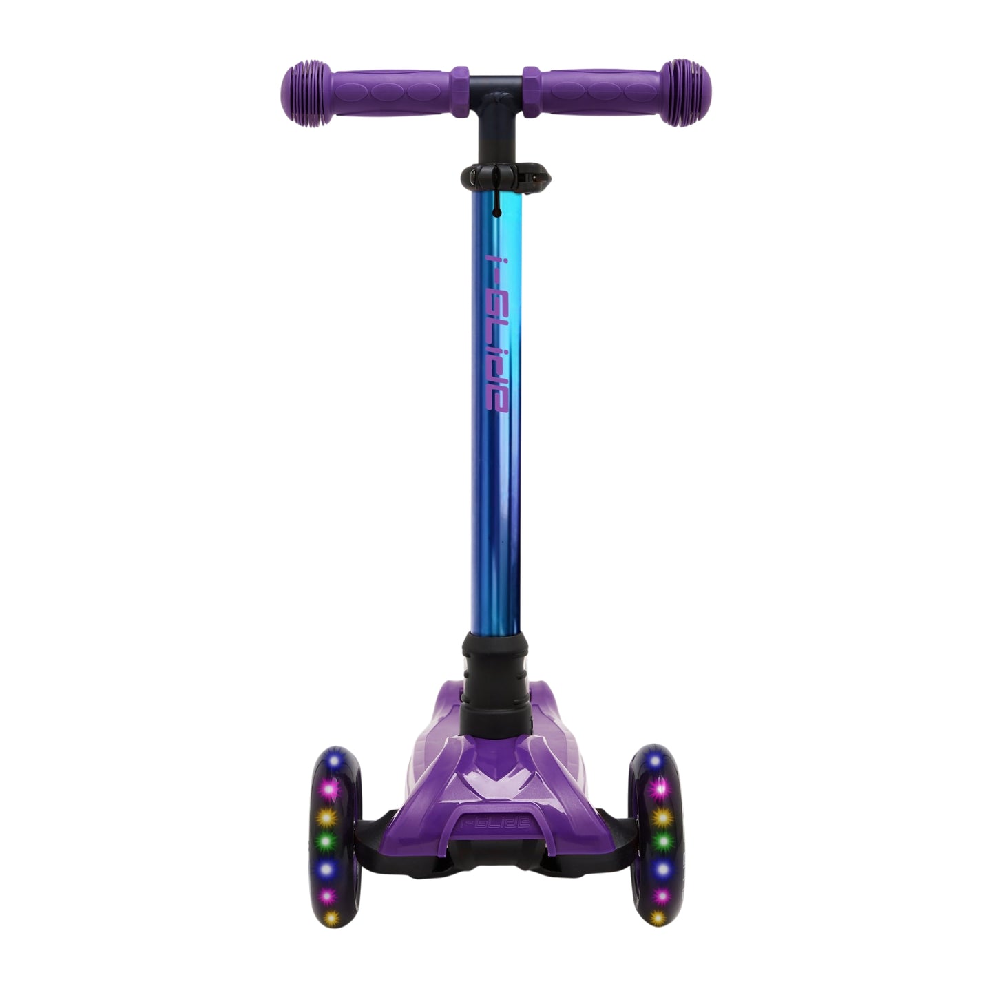 I-GLIDE 3-Wheel Kids Scooter - Limited Edition Purple/NeoChrome