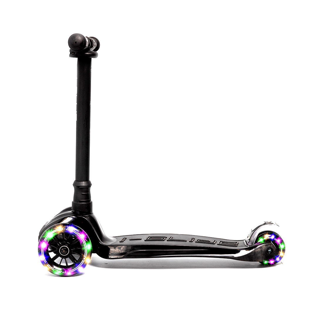 I-GLIDE 3 Wheel Kids Scooter  Black