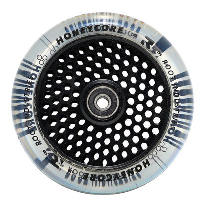 Root Industries HONEYCORE 120mm Wheels - Clear/Black