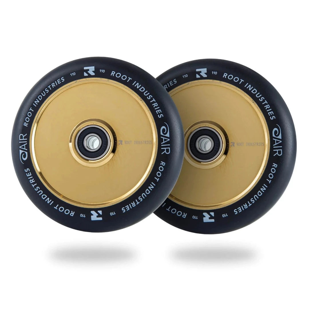 ROOT INDUSTRIES AIR Wheels 110mm Black / Gold Rush