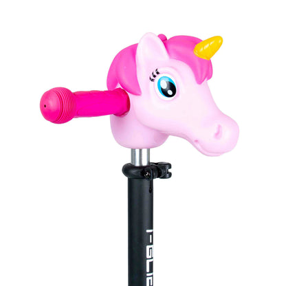 I-GLIDE  Scootee Cuteez Unicorn Head Pink