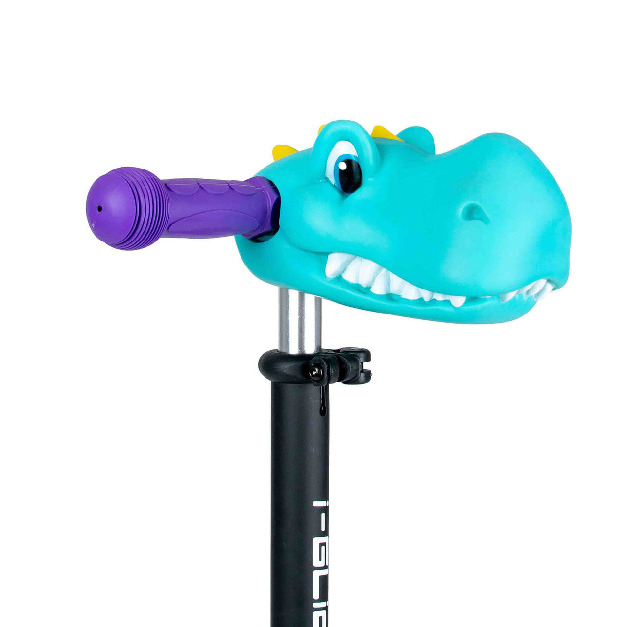 I-GLIDE  Scootee Cuteez Dinosaur Head Aqua