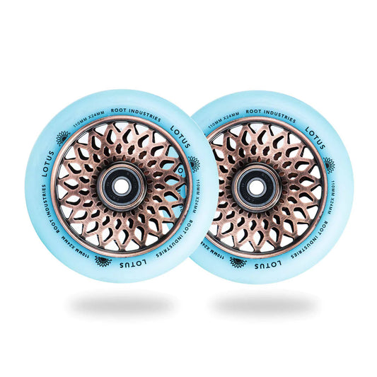Root Industries LOTUS 110mm Wheels - Glow/Copper