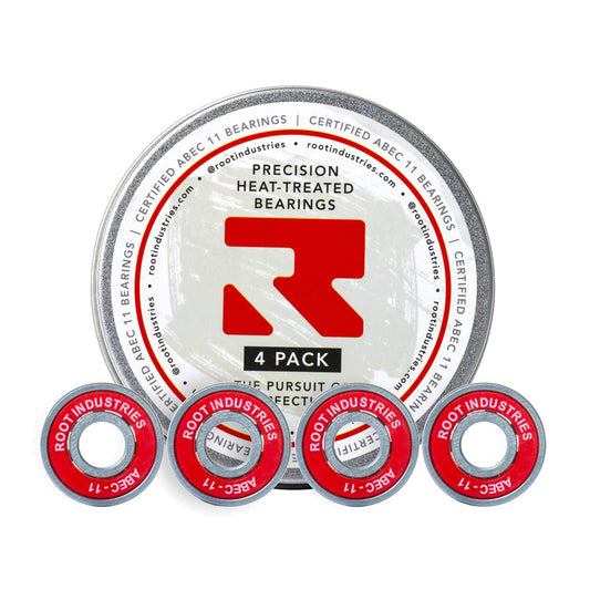 Root Industries ABEC 11 Bearings - Retail 4-Pack Tin