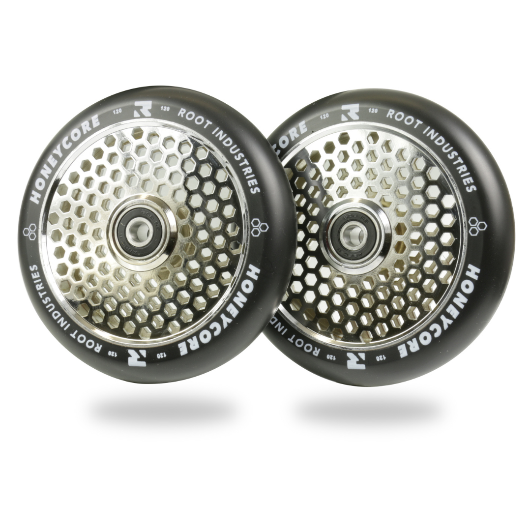 ROOT INDUSTRIES Honeycore Wheels 120mm Black / Mirror