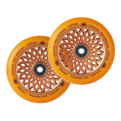 ROOT INDUSTRIES Lotus Wheels 110mm Orange / Orange